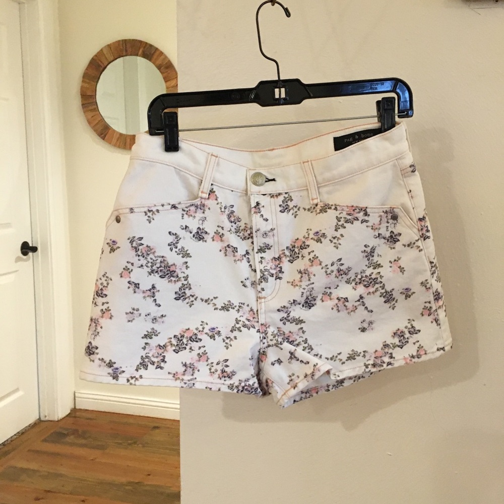 NEW Rag & Bone Floral Shorts